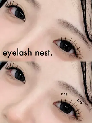 マツエク・マツパ intime内nest.所属・🤍nest. エリ🤍のマツエク・マツパデザイン