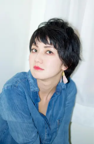 ショート パーマ 脱白髪染め特化GBG 自由が丘所属・【白髪ぼかし 専門GBG】自由が丘のヘアスタイル