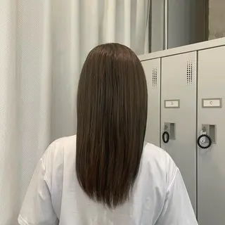 セミロング 透明感カラー🪡🤍 nanao🤍🪡のヘアスタイル