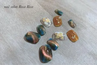 ショート ネイル ネイルスタジオ シェイクユアハンズのネイルデザイン