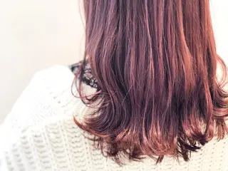 ミディアム カラー ヘアアレンジ いしだ みさきのヘアスタイル