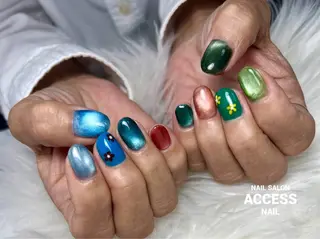 ネイル access nailのネイルデザイン