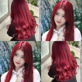 ロング カラー kana ブリーチなしカラー✨のヘアスタイル