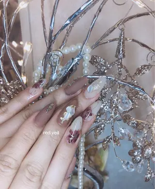 ロング ネイル 長さ出し専門 nynaのネイルデザイン