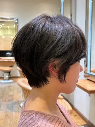 ショート BEAUTRIUM 福岡所属・ショートカット／ 明千のヘアスタイル