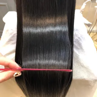 ロング 艶カラー/韓国顔周り 🎀mamiのヘアスタイル