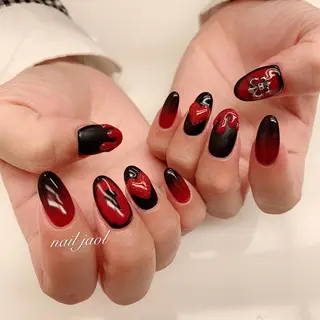 セミロング nail jaol池袋店所属・ネイルJaol 池袋のネイルデザイン