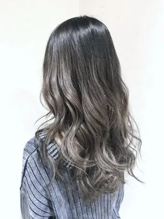ロング カラー パーマ ヘアアレンジ filo byFeria渋谷所属・縮毛矯正/美髪 髪質改善/石田幸輔のヘアスタイル