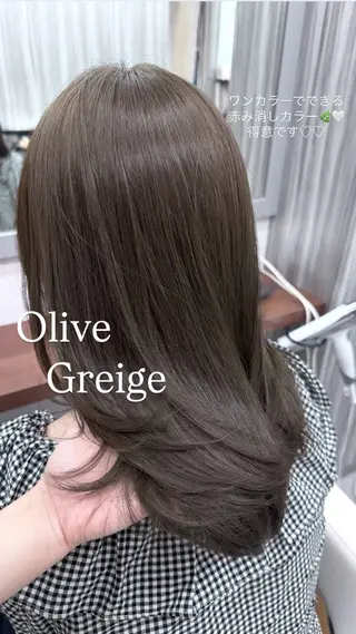 ミディアム VIEW　yokohama所属・透明感カラー🌿/ 髪質改善カラー/カナのヘアスタイル