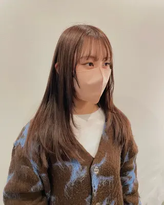 セミロング カラー SUNDAZED所属・悦喜 雅史のヘアスタイル