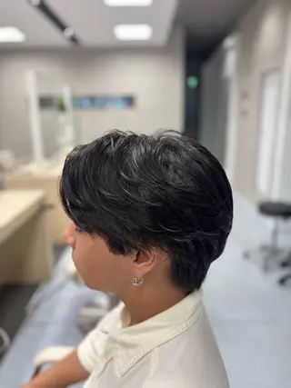 ショート パーマ メンズ メンズ特化韓国風 パーマスタイル/りんのヘアスタイル