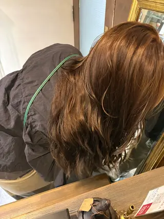 ロング カラー 野口 和真のヘアスタイル