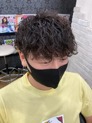 パーマ メンズ 松本爽汰/メンズ特化 /メンズパーマのヘアスタイル