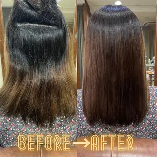 セミロング 縮毛矯正＆髪質改善特化型サロン所属・髪質改善＆縮毛矯正 三上大地のヘアスタイル