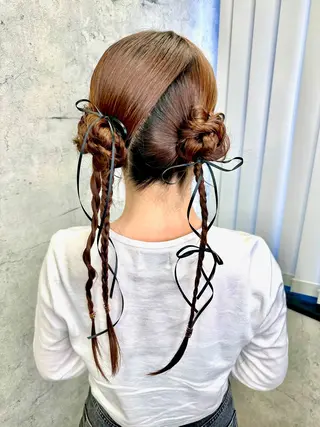 ヘアアレンジ 鈴木 みおのヘアスタイル