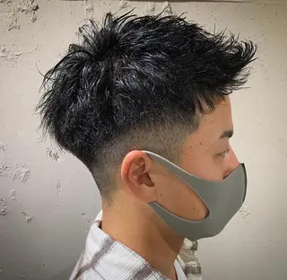 ショート メンズ Cocorokara所属・カナザワ アリッサのヘアスタイル