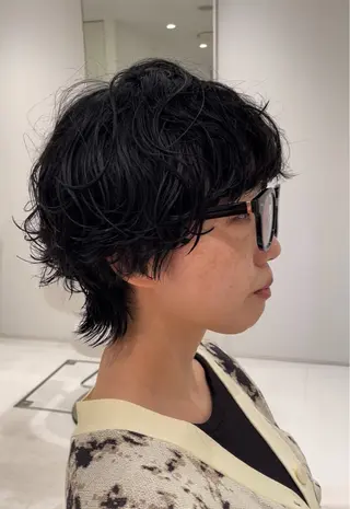 ショート パーマ カット特化美容師/ 千春のヘアスタイル