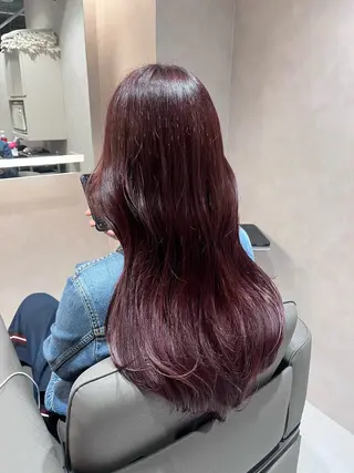 ロング カラー 【新宿/艶髪カラー】 トレンドヘア🪽若菜のヘアスタイル