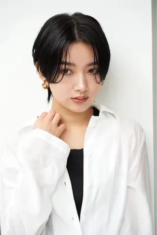 ショート カラー 加賀 千聖 /soigneのヘアスタイル