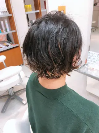 ショート 阿部 美咲のヘアスタイル