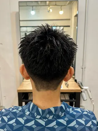 ショート メンズ 横浜/メンズ特化/ Farbe/田中颯斗のヘアスタイル