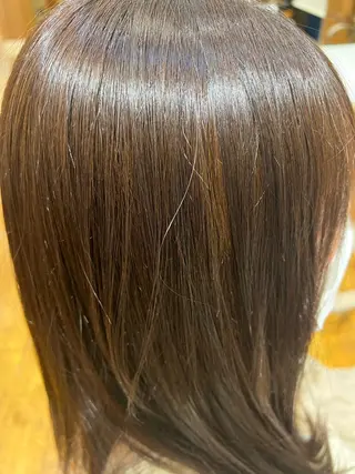 セミロング 村中 逸紀のヘアスタイル