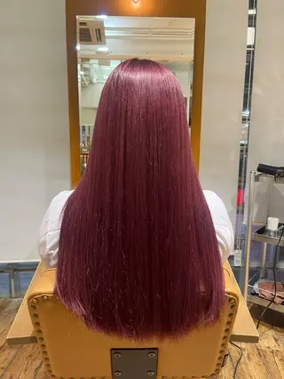 ロング カラー カット/パーマモデル 募集🩵　yukaのヘアスタイル