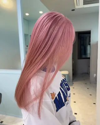 ロング カラー 🥞ベージュ系カラー 【すずきりほ】🥞のヘアスタイル