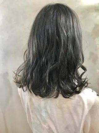 ミディアム カラー 💎髪質改善💎 デザイナーshinのヘアスタイル