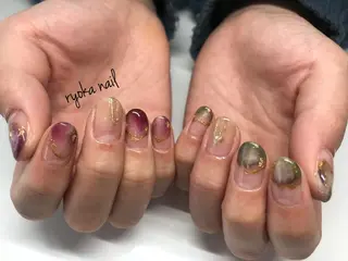 ネイル Twinklenail所属・ryoka nailのネイルデザイン
