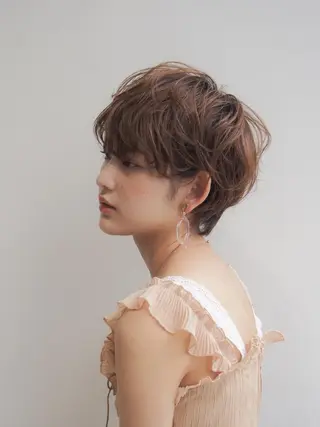 ミディアム 似合わせ艶髪カラー ❤️ハダユミのヘアスタイル