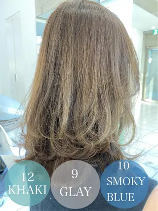 セミロング 林 耕太郎のヘアスタイル