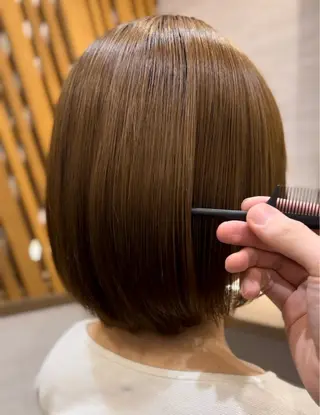 ミディアム 小野友裕 岡崎市✨CONTY店のヘアスタイル