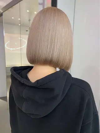ショート カラー 🍷暖色カラー🍷 HINATAのヘアスタイル