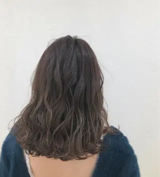 ミディアム カラー ニュアンスカラー🫧 加納のヘアスタイル