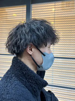 ショート パーマ メンズ 【メンズモデル募集】 Bassa所沢のヘアスタイル