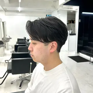 ショート パーマ メンズ 【メンズパーマ特化】 🍏網中勇喜のヘアスタイル