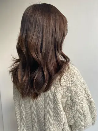 セミロング les baladins du miroir所属・🍃YURI 🍃のヘアスタイル