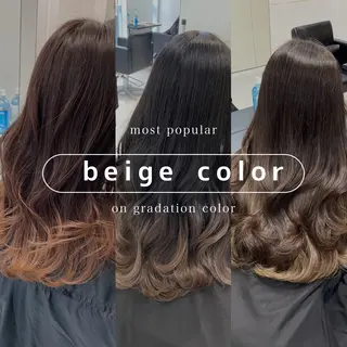 セミロング Rikuto/原宿 /グラデーションのヘアスタイル