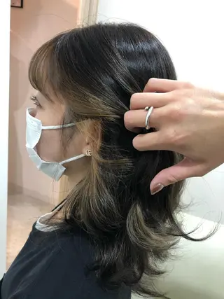 ミディアム NESTA hair ground所属・🌈NESTA minami🌈のヘアスタイル