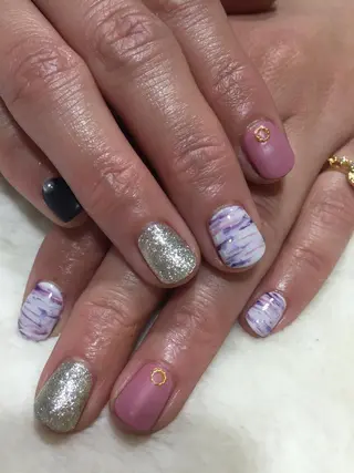 ネイル Sympa 𝓜iwako🐰ᩚのネイルデザイン