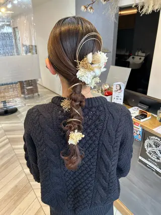 ヘアアレンジ 永井 瑞穂のヘアスタイル