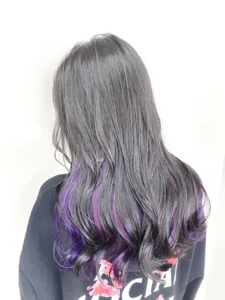 ロング カラー AI 高田馬場店のヘアスタイル