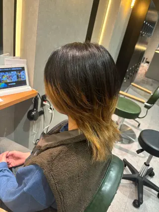 カラー La fith hair liebe 京都駅前店所属・京都駅☆髪質改善 🎀アミ🎀のヘアスタイル