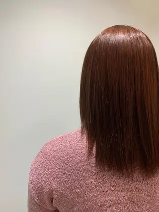 ミディアム カラー 髪質改善&Spa fee by carrefour 大橋店[フィー・バイ・カルフール大橋]所属・stylist Yukieのヘアスタイル