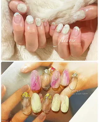 ネイル フルリール 【プライベートサロンのネイルデザイン