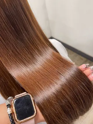 ロング 愛　莉/大阪美容室 /ケア・艶カラーのヘアスタイル