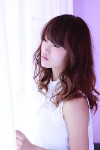 セミロング パーマ NAO ☆のヘアスタイル