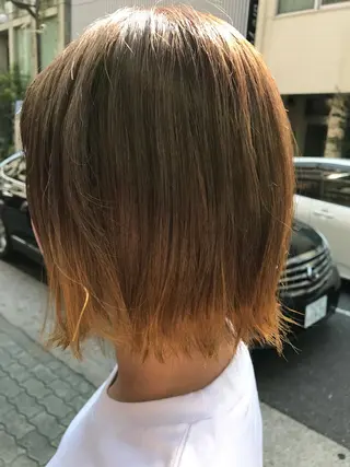 ショート analogue所属・u harukaのヘアスタイル