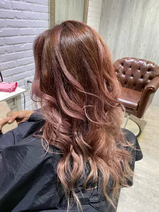 ロング カラー Renatus店長 金子裕美のヘアスタイル